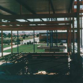 Construction of Elizabeth Public Library: 1968