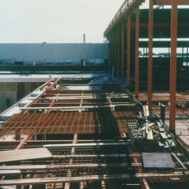 Construction of Elizabeth Public Library: 1968