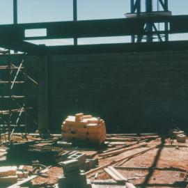 Construction of Elizabeth Public Library: 1968