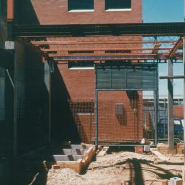 Construction of Elizabeth Public Library: 1968