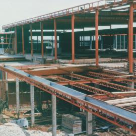 Construction of Elizabeth Public Library: 1968