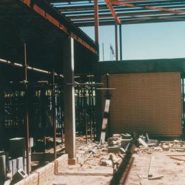Construction of Elizabeth Public Library: 1968