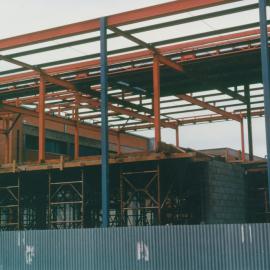 Construction of Elizabeth Public Library: 1968