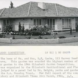 Elizabeth Garden Competition: 1964.