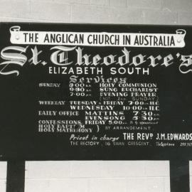 Elizabeth South - St Theodore's Church: 1979.