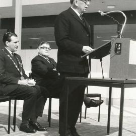Opening ceremony for the Elizabeth Central Library: 1969