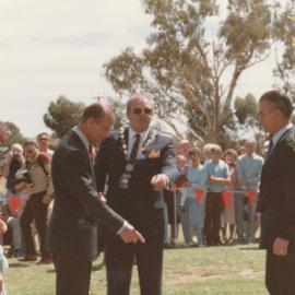 Duke of Edinburgh visit to Elizabeth: 1986