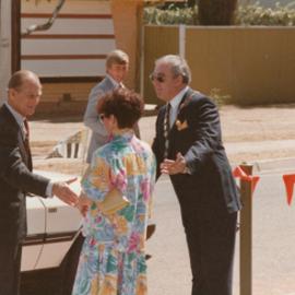 Duke of Edinburgh visit to Elizabeth: 1986