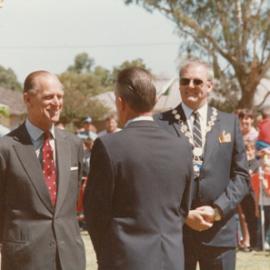 Duke of Edinburgh visit to Elizabeth: 1986