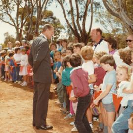 Duke of Edinburgh visit: 1986