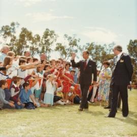 Duke of Edinburgh visit: 1986