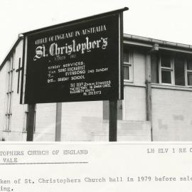 St Christopher Church of England, Elizabeth Vale