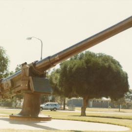 HMAS Protector gun in Windsor Green, Elizabeth