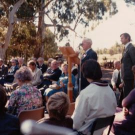 Uleybury Museum opening: 1979