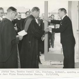 Jean Flynn Presbyterian Church: 1959