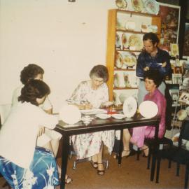 Porcelain Painting Display: 1982