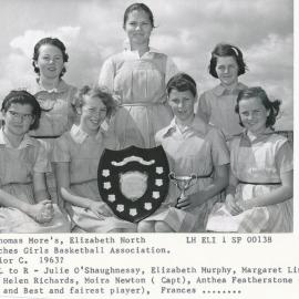 St Thomas Moore's Elizabeth North: 1963