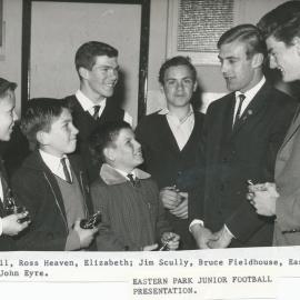 Eastern Park Junior Football Presentation.