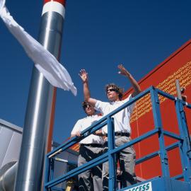 Unveiling of Central District Colours at Playford Civic Centre Opening