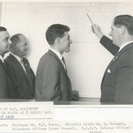 Opening of D.C. Salisbury Office: 1960