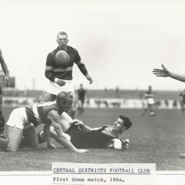Central Districts Football Club: First home match, 1964
