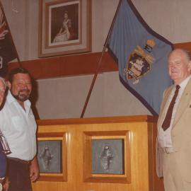 Visit of Ex-Mayor of City of Fremont, California Jack Pimmental to the Elizabeth Council Chambers