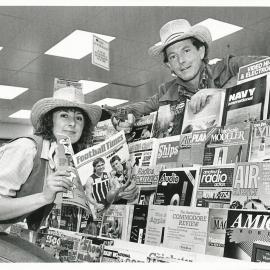 Ron and Rhonda Wilson at Valcheft Newsagency