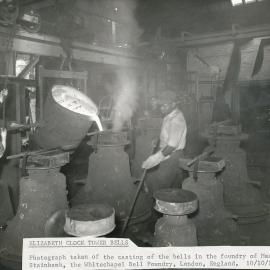 Elizabeth Clock Tower Bells: 1968