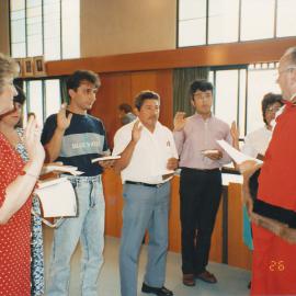 Elizabeth City Council, Citizenship Ceremony: 1993