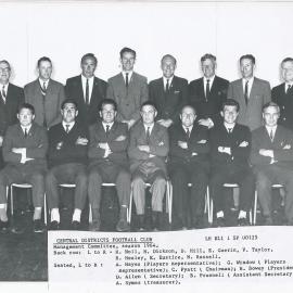 Central District Football Club Committee: 1964