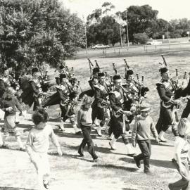 Scottish Pipe Band in Elizabeth