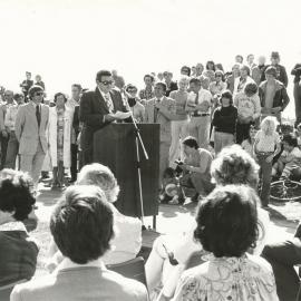Opening of Fremont Park, Elizabeth: 1979