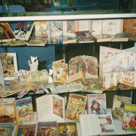 Display of children's books at Elizabeth Public Library