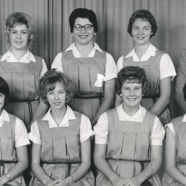 Elizabeth United Church Basketball Team: 1963