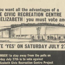 Civic Recreation Centre poll