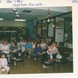 Elizabeth Public Library Christmas Carols: 1987