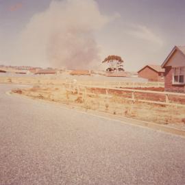 Dust storm over Elizabeth: 1968