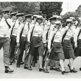 Freedom of Entry March RAAF parade through Elizabeth Town Centre
