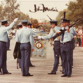 Freedom of Entry March RAAF parade through Elizabeth Town Centre