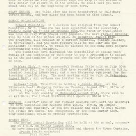 Elizabeth South Primary School newsletter