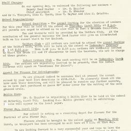 Elizabeth South Primary School newsletter