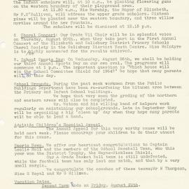 Elizabeth South Primary School newsletter