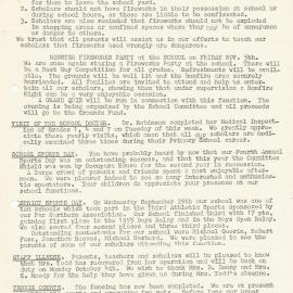 Elizabeth South Primary School newsletter