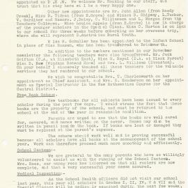 Elizabeth South Primary School newsletter