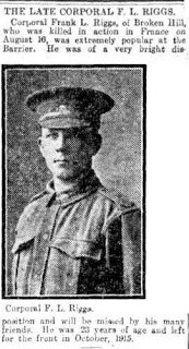 Photograph from chronicle newspaper 30 September 1916 p.46