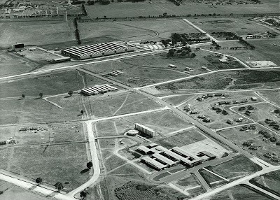 Holden's factory and surrounding industrial area