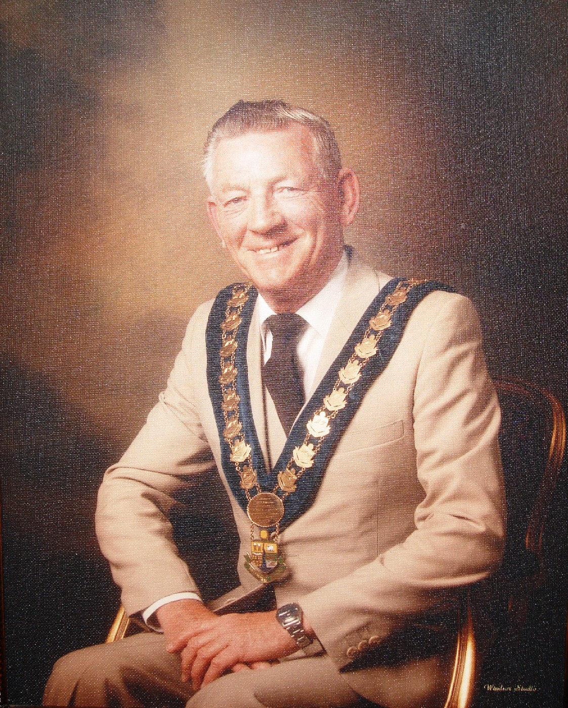 Mayoral portrait of John Joseph McVeity
