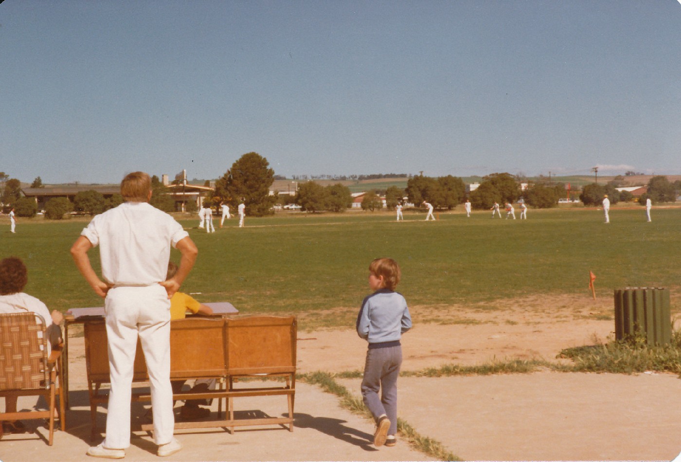 Smithfield oval, Salisbury West v Smithfield 25 October 1980.
